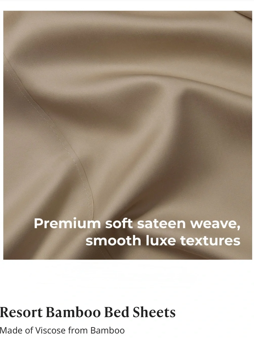 Cariloha Luxury King Size Bamboo Sheets